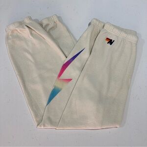 Aviator Nation Lightning Bolt Sweatpants - Size XL